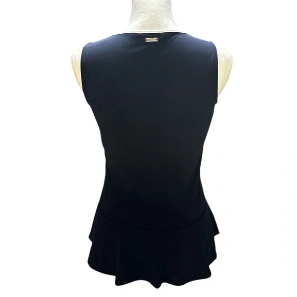 Tommy Hilfiger Elegant Navy Blue‎ Sleeveless Top - Picture 3 of 7